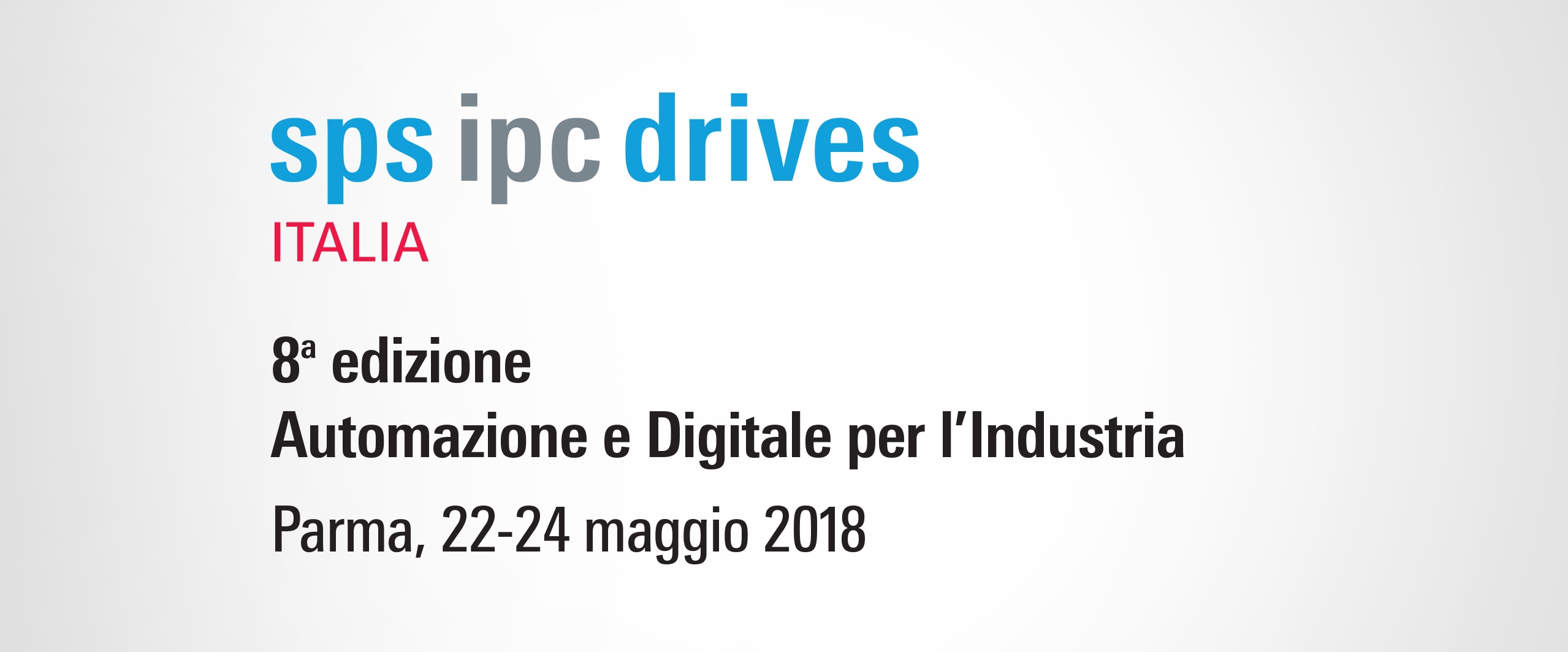 SPS IPC DRIVES ITALY 2018